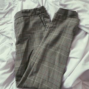 Zara plaid dress pants